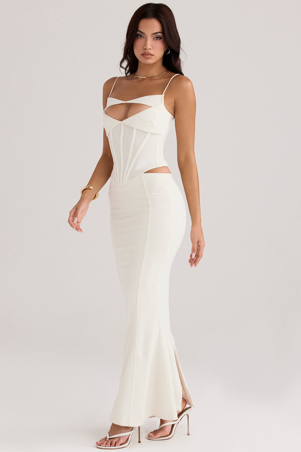 cut out maxi dress